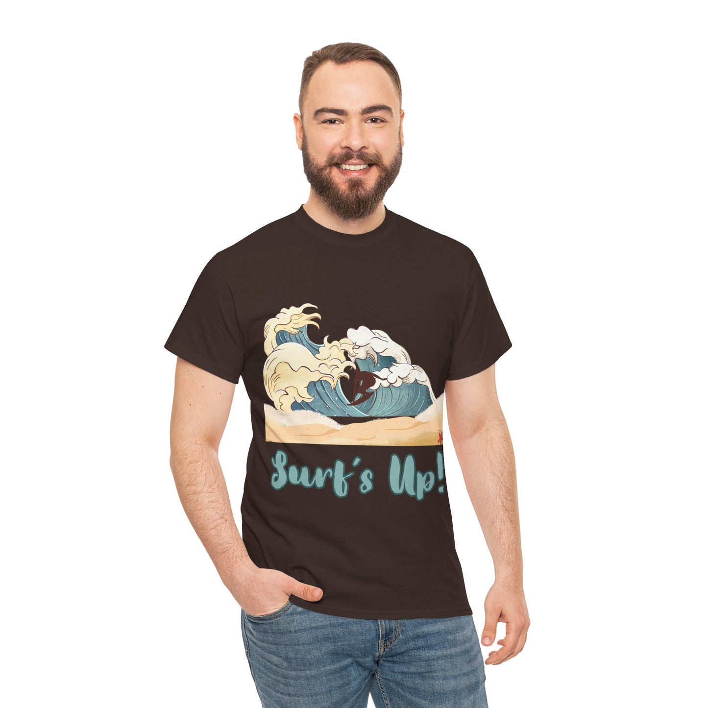 Surf's Up!! Surf Graphic T-Shirt — Surf-Inspired Unisex Tee