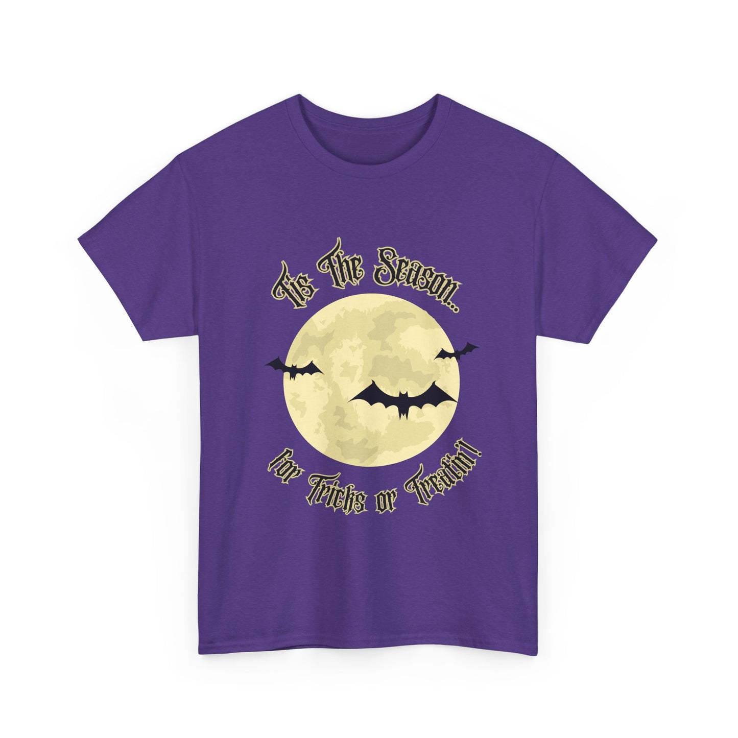 "Tis The Season" Unisex Cotton Tee, Spooky T-Shirt for Halloween