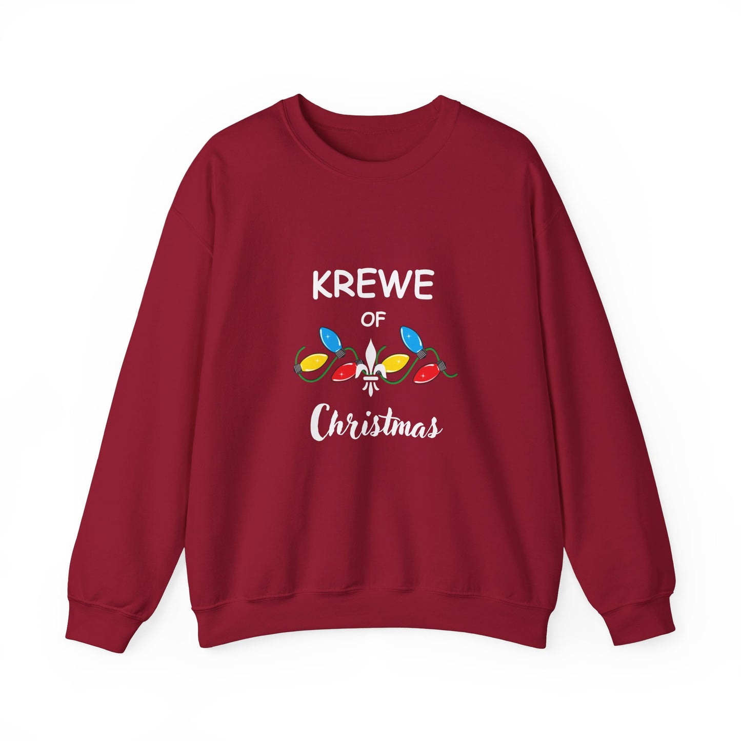 "Krewe Of Christmas" Unisex Heavy Blend™ Crewneck Sweatshirt
