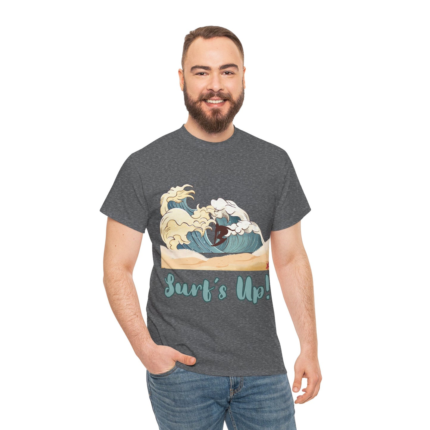 Surf's Up!! Surf Graphic T-Shirt — Surf-Inspired Unisex Tee