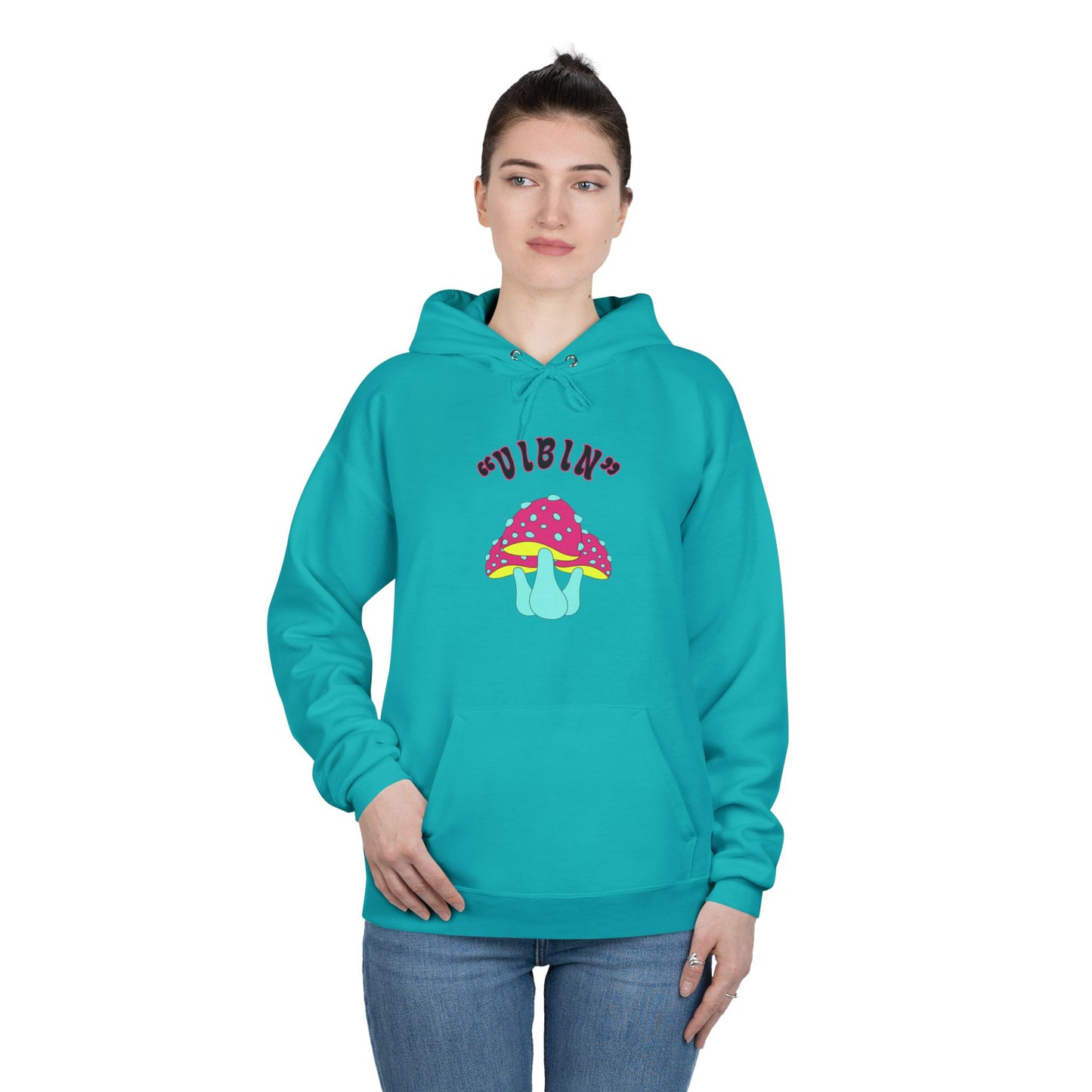 "Vibin" Unisex EcoSmart® Pullover Hoodie Sweatshirt