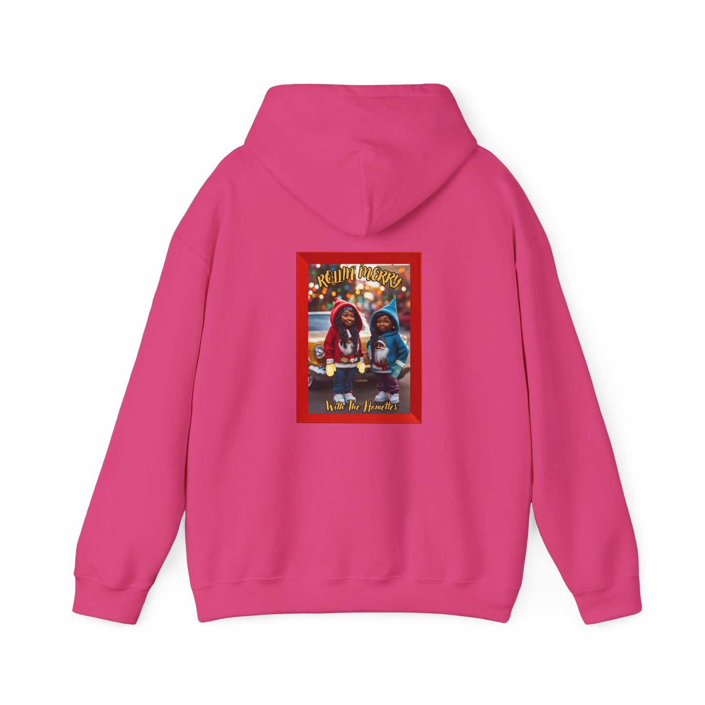 "Rollin Merry With The Homettes" Unisex Heavy Blend™ Hooded Sweatshirt