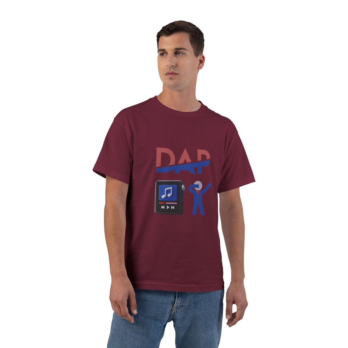 "Dap" Graphic Beefy-T® Short-Sleeve T-Shirt.  Great for the younger crown!