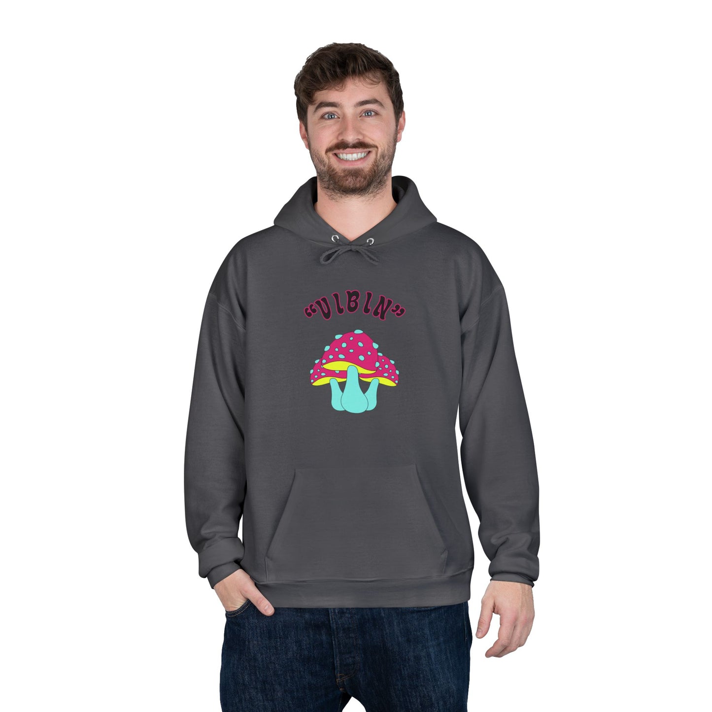 "Vibin" Unisex EcoSmart® Pullover Hoodie Sweatshirt