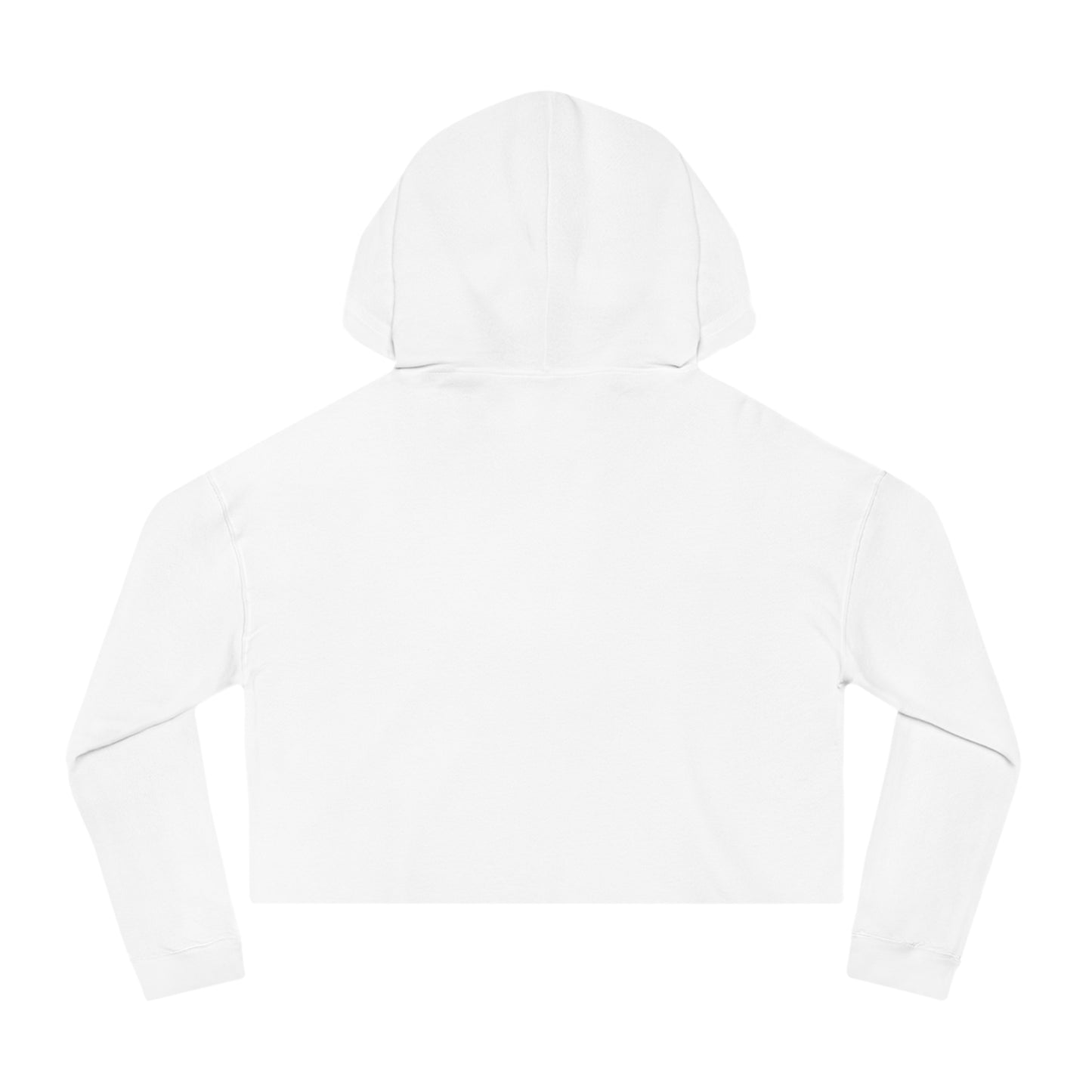 "MEE-OWIE XMAS"  Women’s Cropped Hooded Sweatshirt