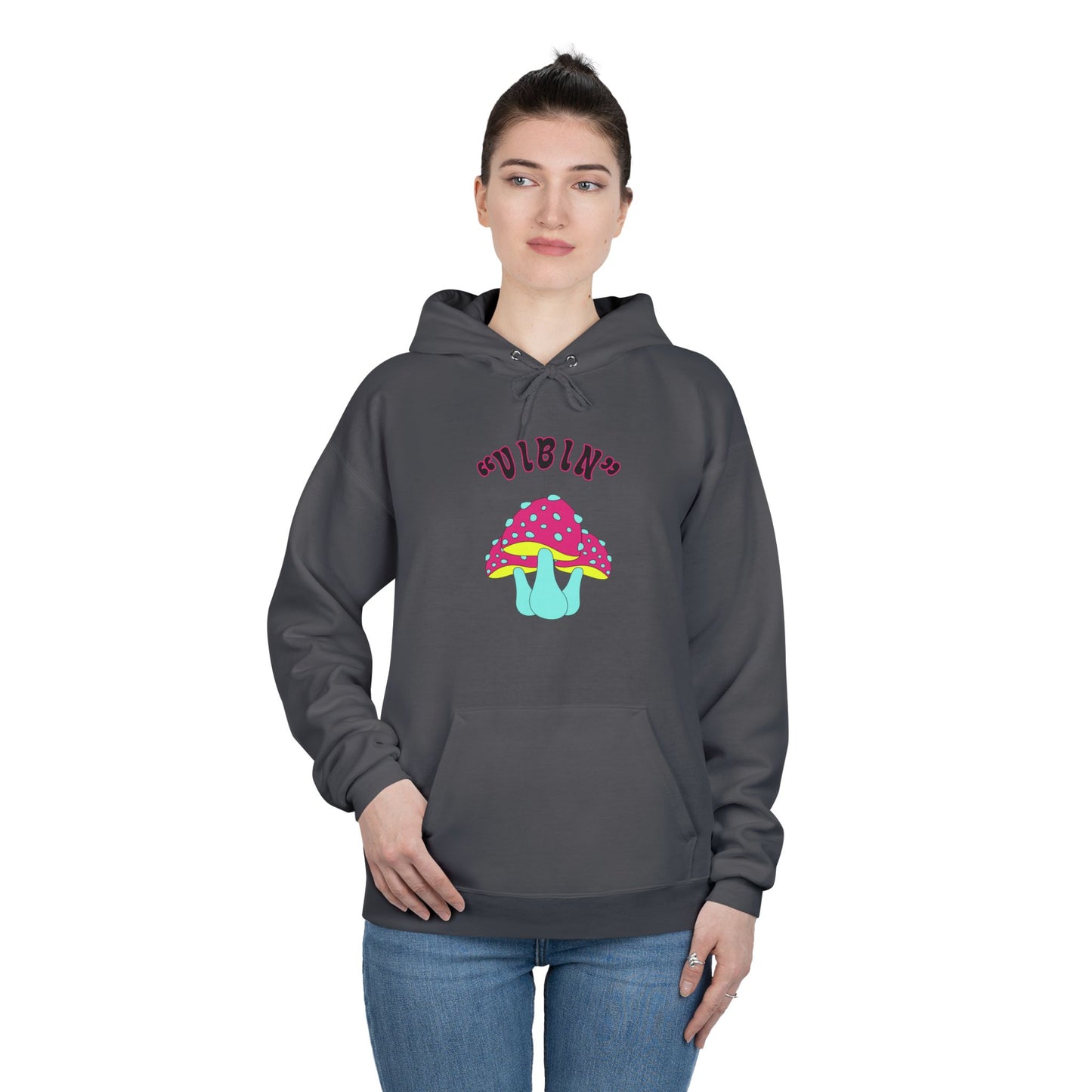 "Vibin" Unisex EcoSmart® Pullover Hoodie Sweatshirt