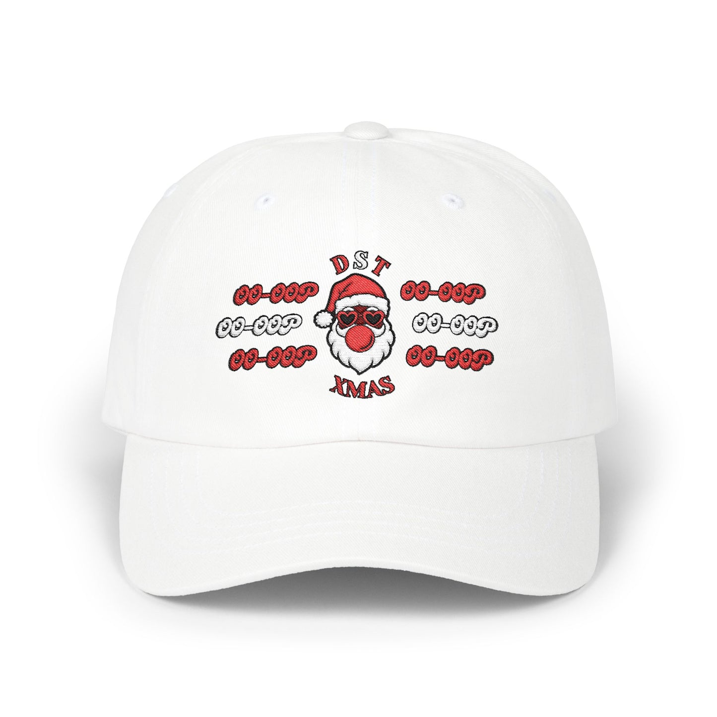 "DSK-Bubble Popping Santa"  Embroidered  lassic Dad Cap"