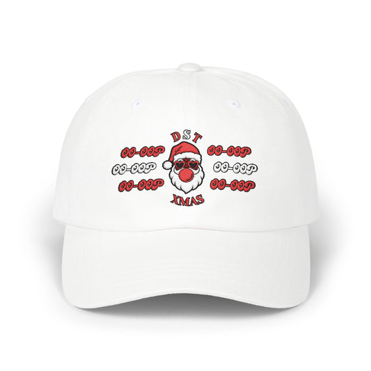 "DSK-Bubble Popping Santa"  Embroidered  lassic Dad Cap"