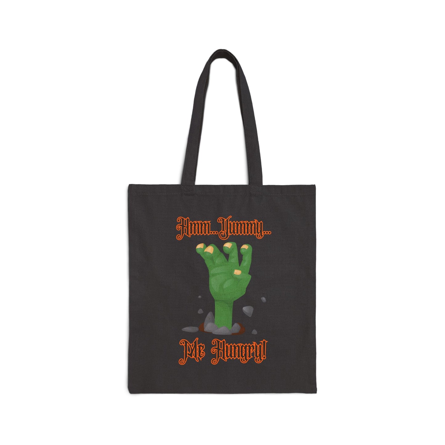 Fun "Zombie Hand" Cotton Canvas, Eco-Friendly  Reusable Halloween "Trick or Treat" Bag or Shopping Bag