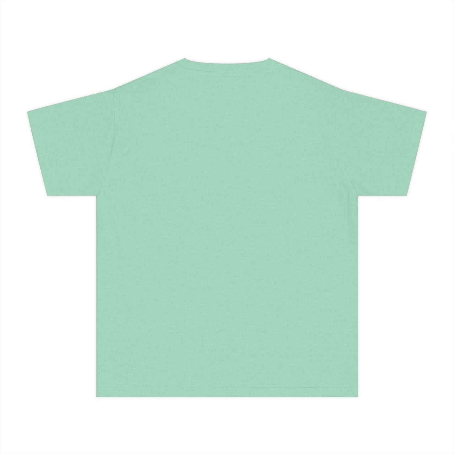 Easter Bunny Youth Tee — "Happy Easter" Christian Kids/Youth Shirt (Jesus Loves His Peeps)
