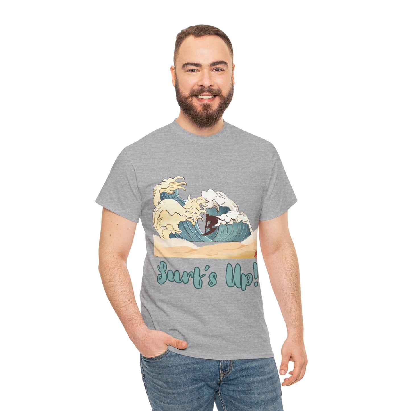Surf's Up!! Surf Graphic T-Shirt — Surf-Inspired Unisex Tee