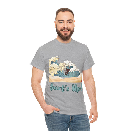 Surf's Up!! Surf Graphic T-Shirt — Surf-Inspired Unisex Tee