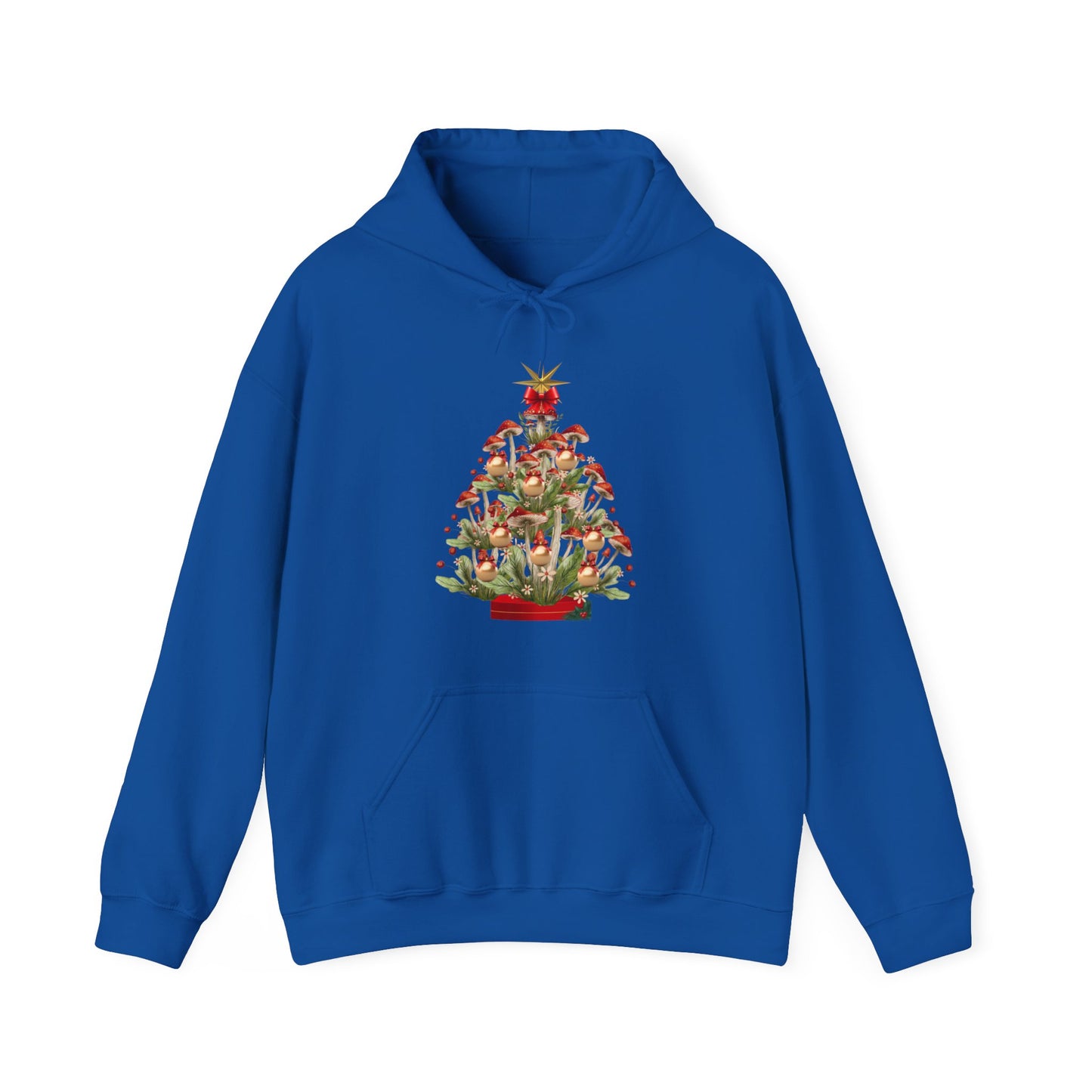 "Merry Mushroom Tree" Unisex Heavy Blend™ Hooded Sweatshirt