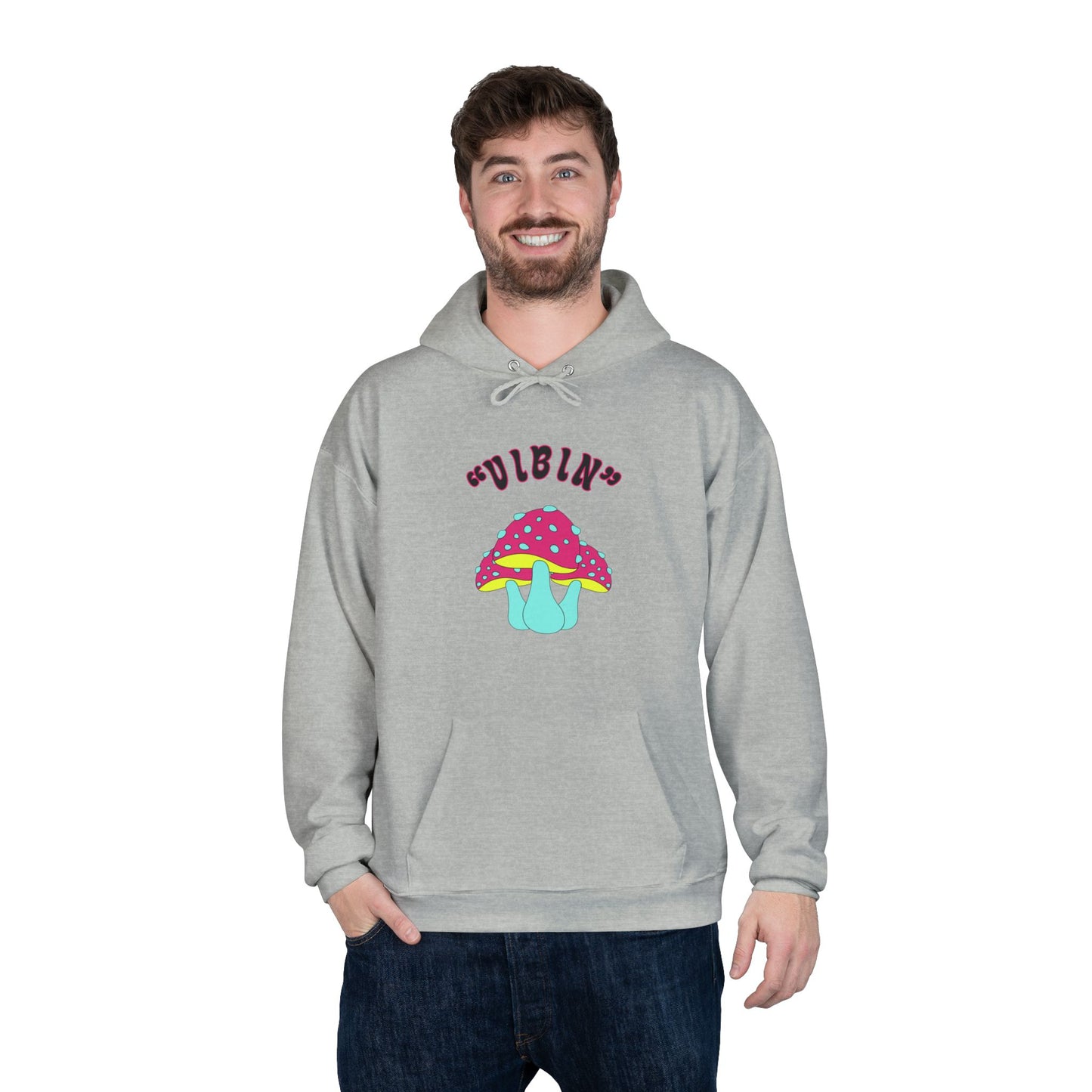 "Vibin" Unisex EcoSmart® Pullover Hoodie Sweatshirt