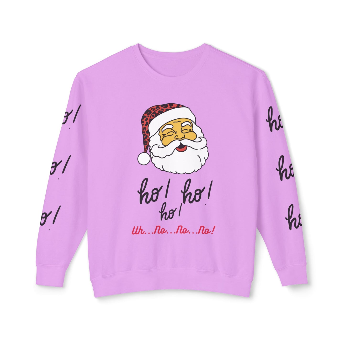 "Ho! HO! HO!-Fully Loaded" Unisex Lightweight Crewneck Sweatshirt
