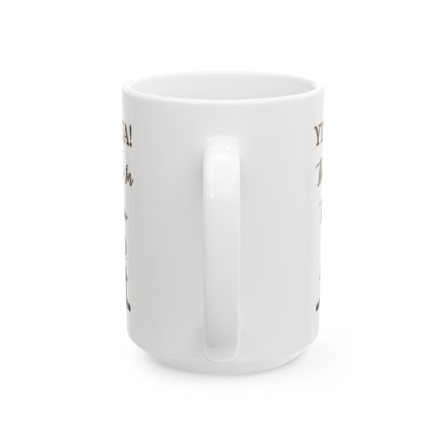 "YESHUA!  The Reason For The Season, White Ceramic Mug, (11oz, 15oz)