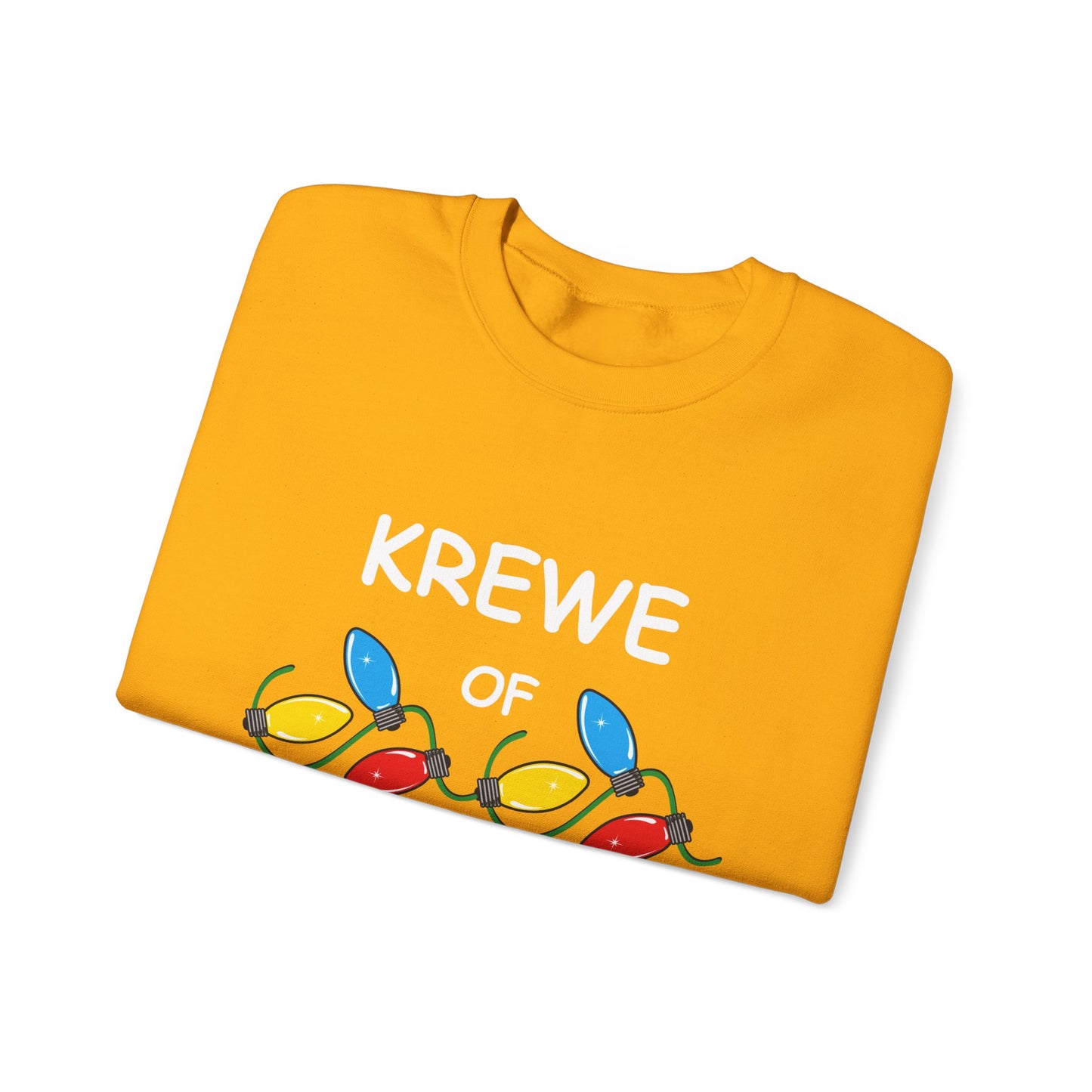 "Krewe Of Chistmas" Unisex Heavy Blend™ Crewneck Sweatshirt