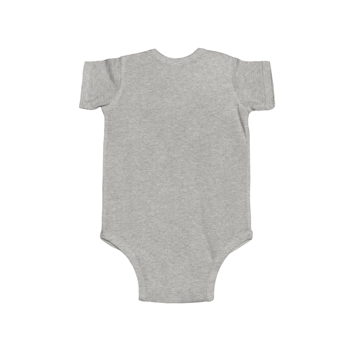 Mardi Gras Infant Bodysuit — "BEEP! Here Comes Mardi Gras" Purple Truck Baby Onesie
