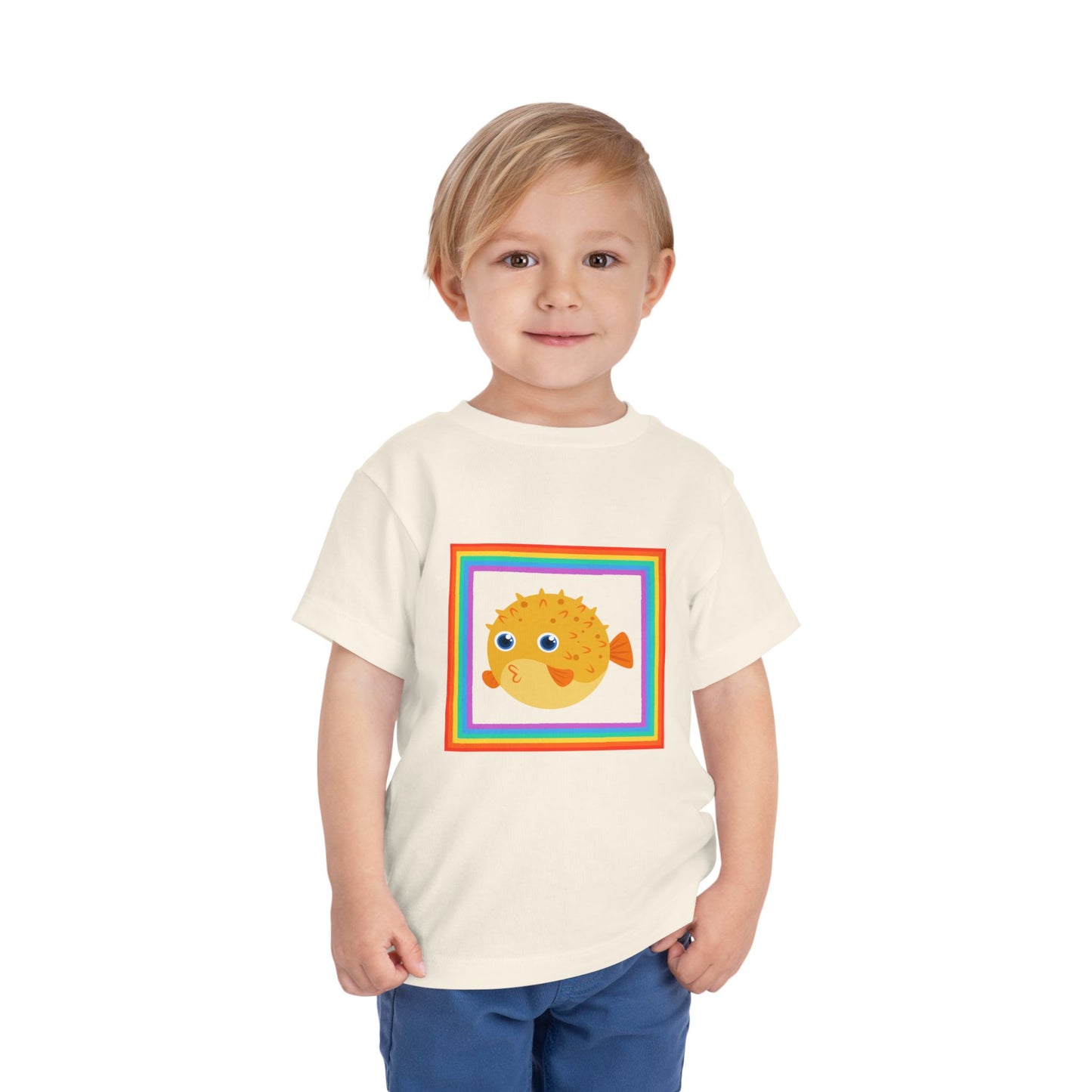 Puffer Fish Toddler Tee – Adorable Fun-in-the-Sun Kids Shirt