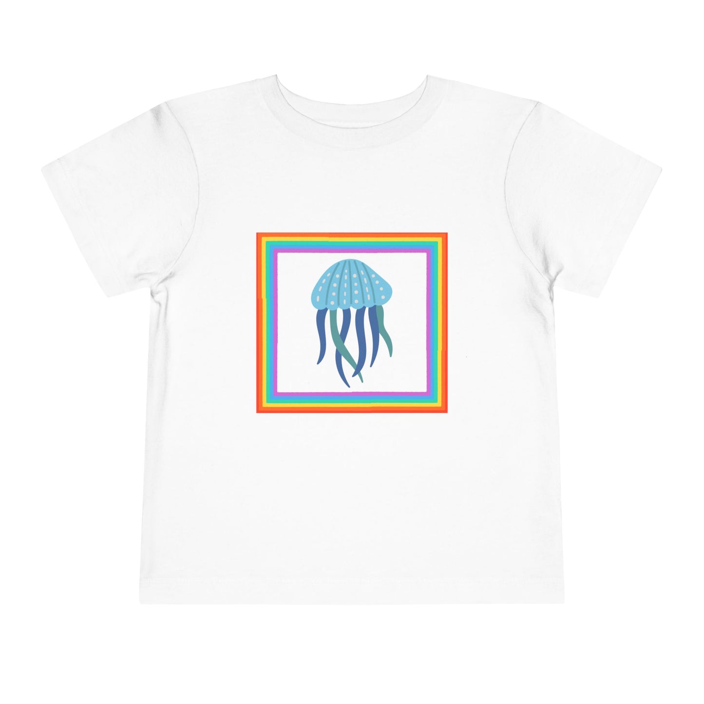 Toddler Jellyfish Tee — Colorful Ocean Summer Toddler T-Shirt