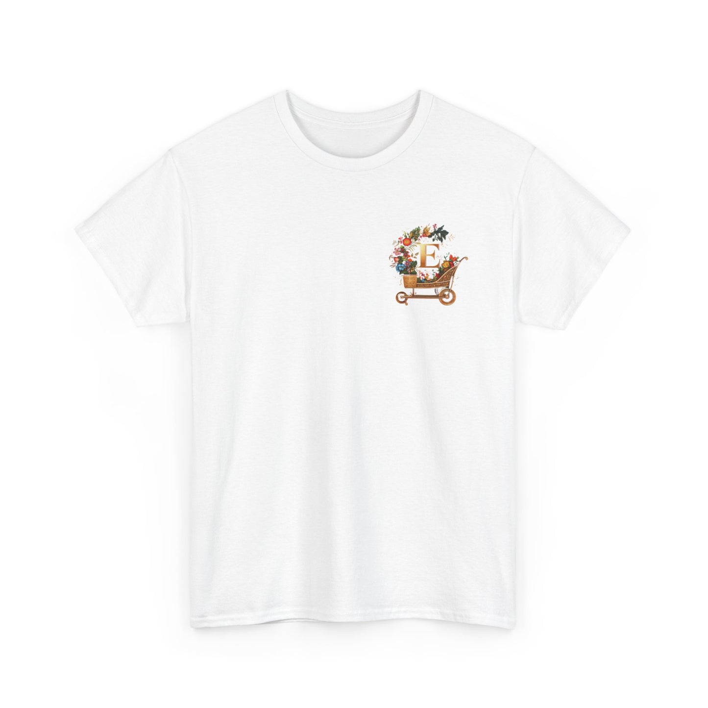 "Magic Forest", Unisex Heavy Cotton Tee - Vibrant Nature-Inspired Design