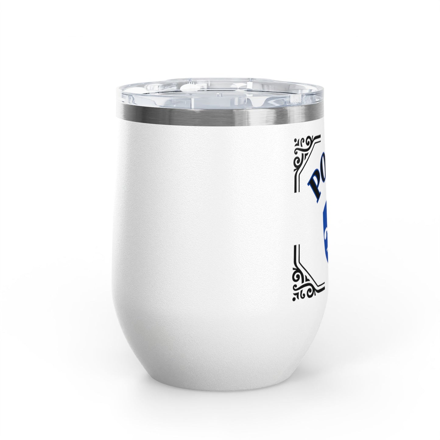 "PODNA"- Fleur De Lis, 12oz Insulated Wine Tumbler.  A Southern Louisiana Inspired Design Which Symbolizes A Term Of Endearment Between Friends!