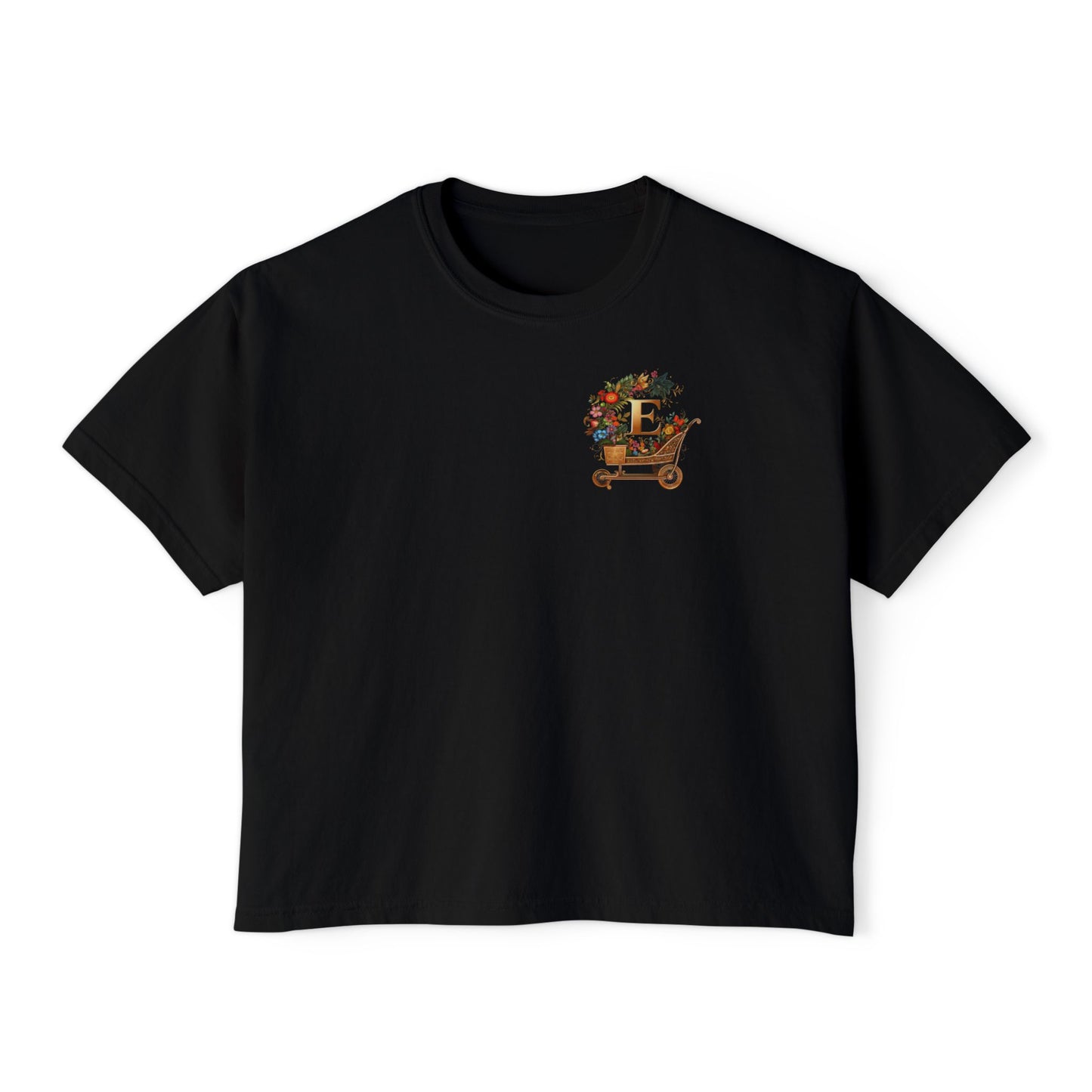 "Groovy Mushroom" Women's Boxy Tee