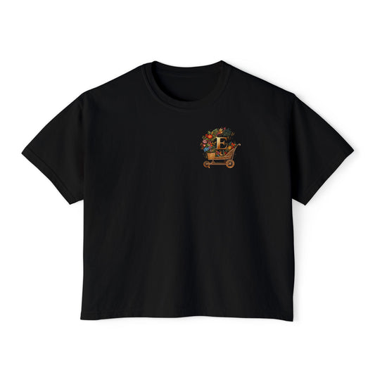 "Groovy Mushroom" Women's Boxy Tee