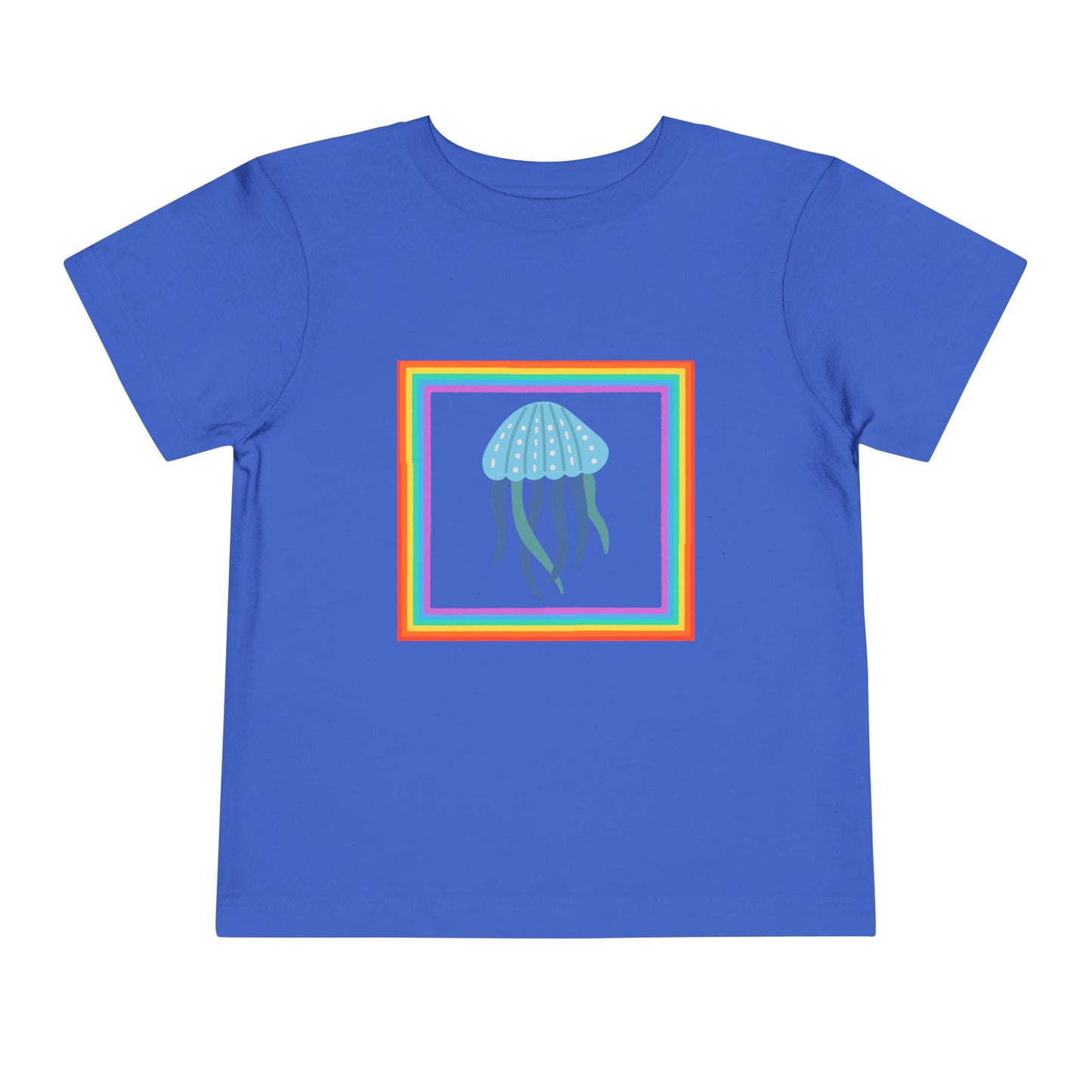 Toddler Jellyfish Tee — Colorful Ocean Summer Toddler T-Shirt