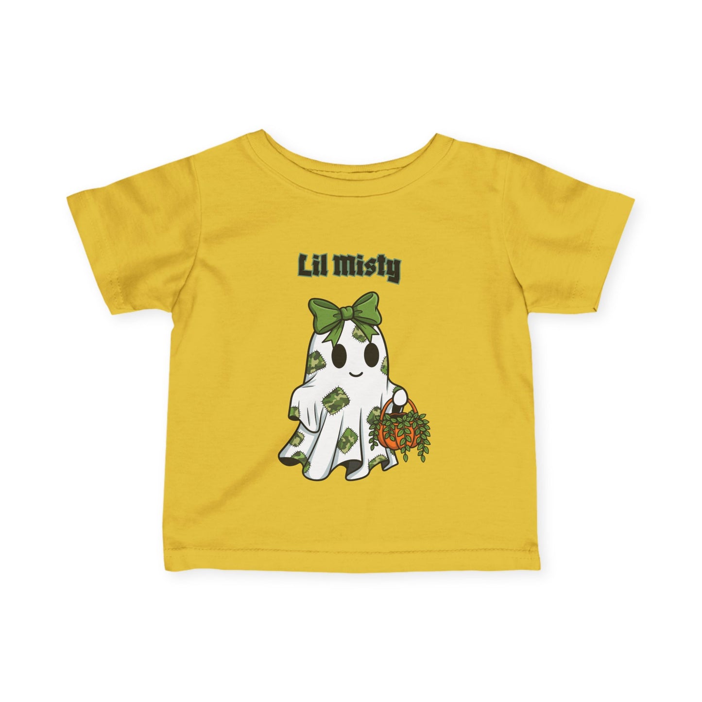 "Lil Misty" Ghost Infant Tee - Cute Baby Halloween Shirt!