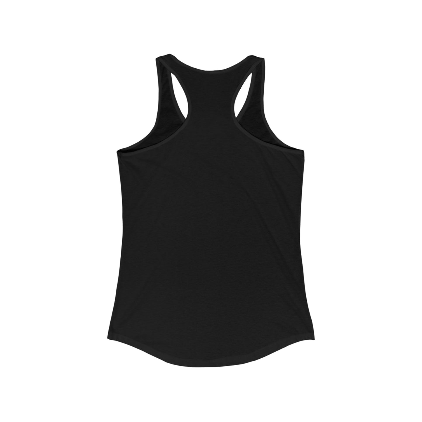 Errbody In "The Quarter" Gettin... Tipsy,  Women's Ideal Racerback Tank-White Design