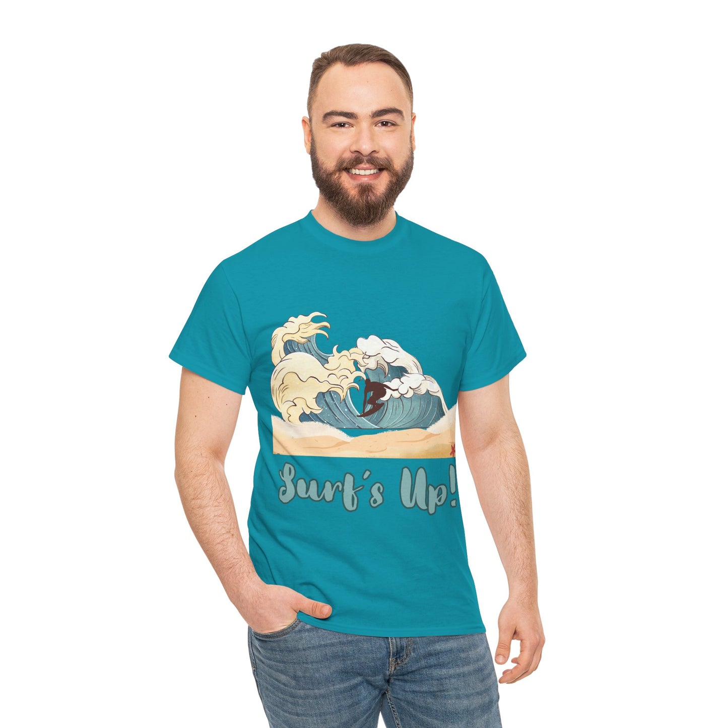 Surf's Up!! Surf Graphic T-Shirt — Surf-Inspired Unisex Tee