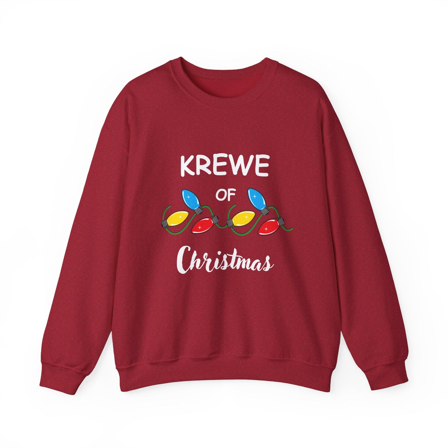 "Krewe Of Chistmas" Unisex Heavy Blend™ Crewneck Sweatshirt