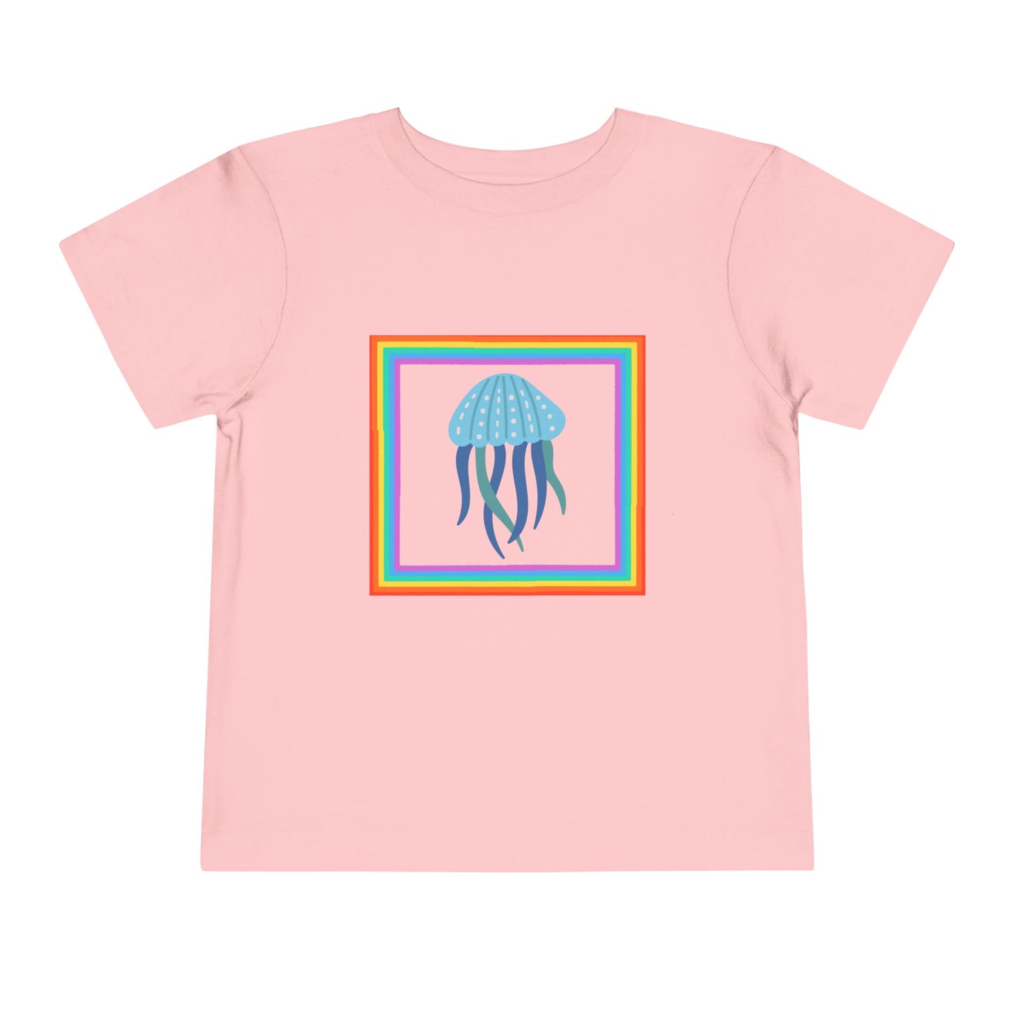 Toddler Jellyfish Tee — Colorful Ocean Summer Toddler T-Shirt