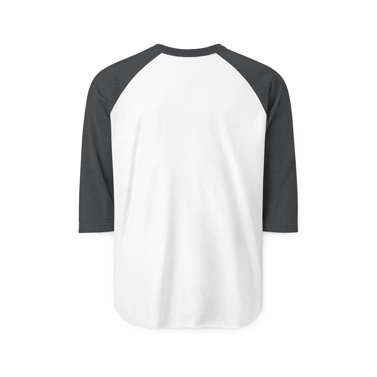 "Who's That Girl?" Unisex Three-Quarter Sleeve Raglan Shirt. A perfect "Goth" Gift!