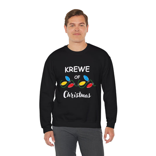 "Krewe Of Chistmas" Unisex Heavy Blend™ Crewneck Sweatshirt