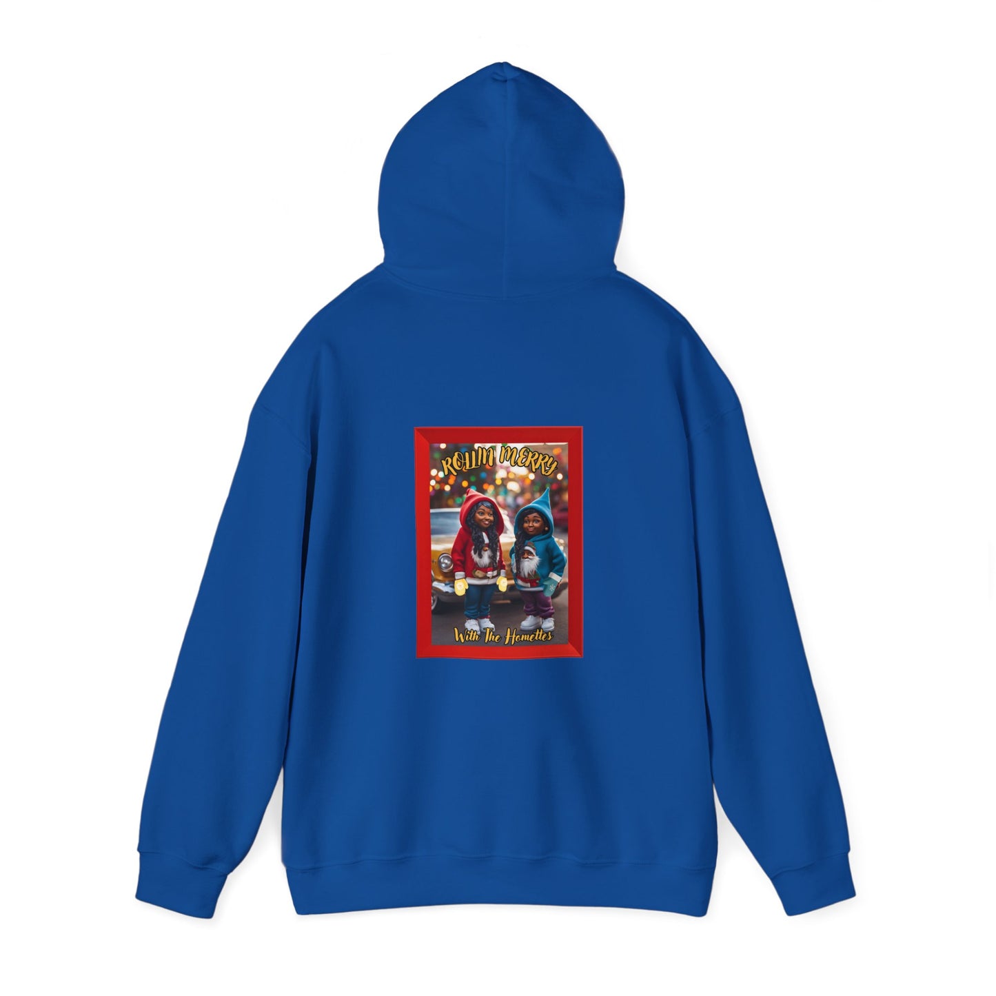 "Rollin Merry With The Homettes" Unisex Heavy Blend™ Hooded Sweatshirt