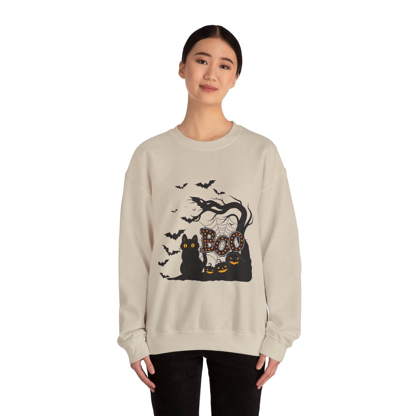 "Boo" Unisex Heavy Blend™ Crewneck Sweatshirt