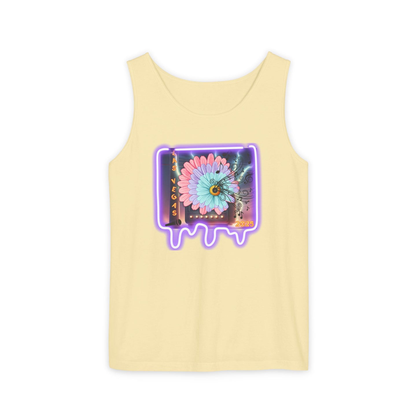 Neon "Las Vegas" 2025"  Unisex Tank Top