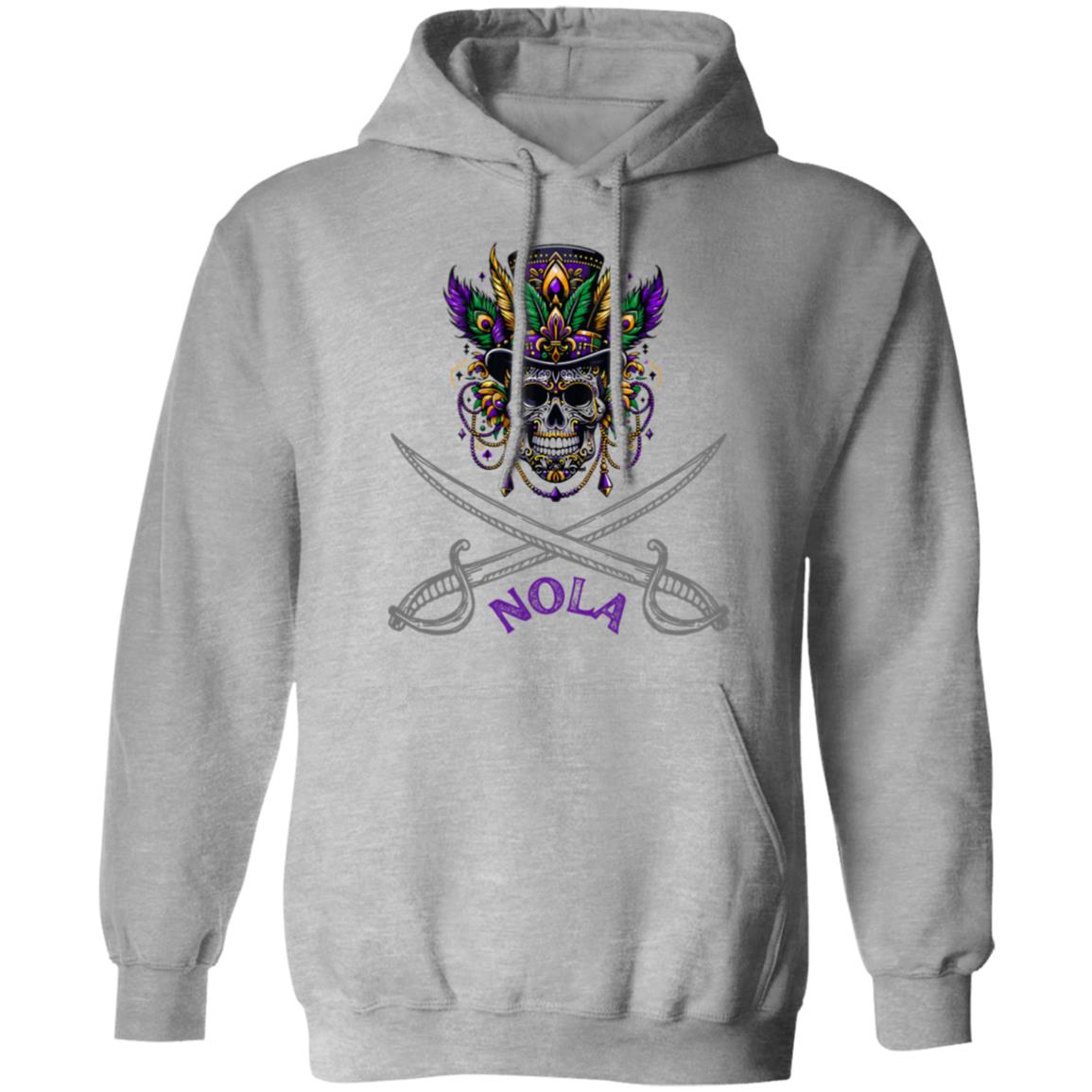 "Voodoo Pirate" - Unisex Pullover Hoodie
