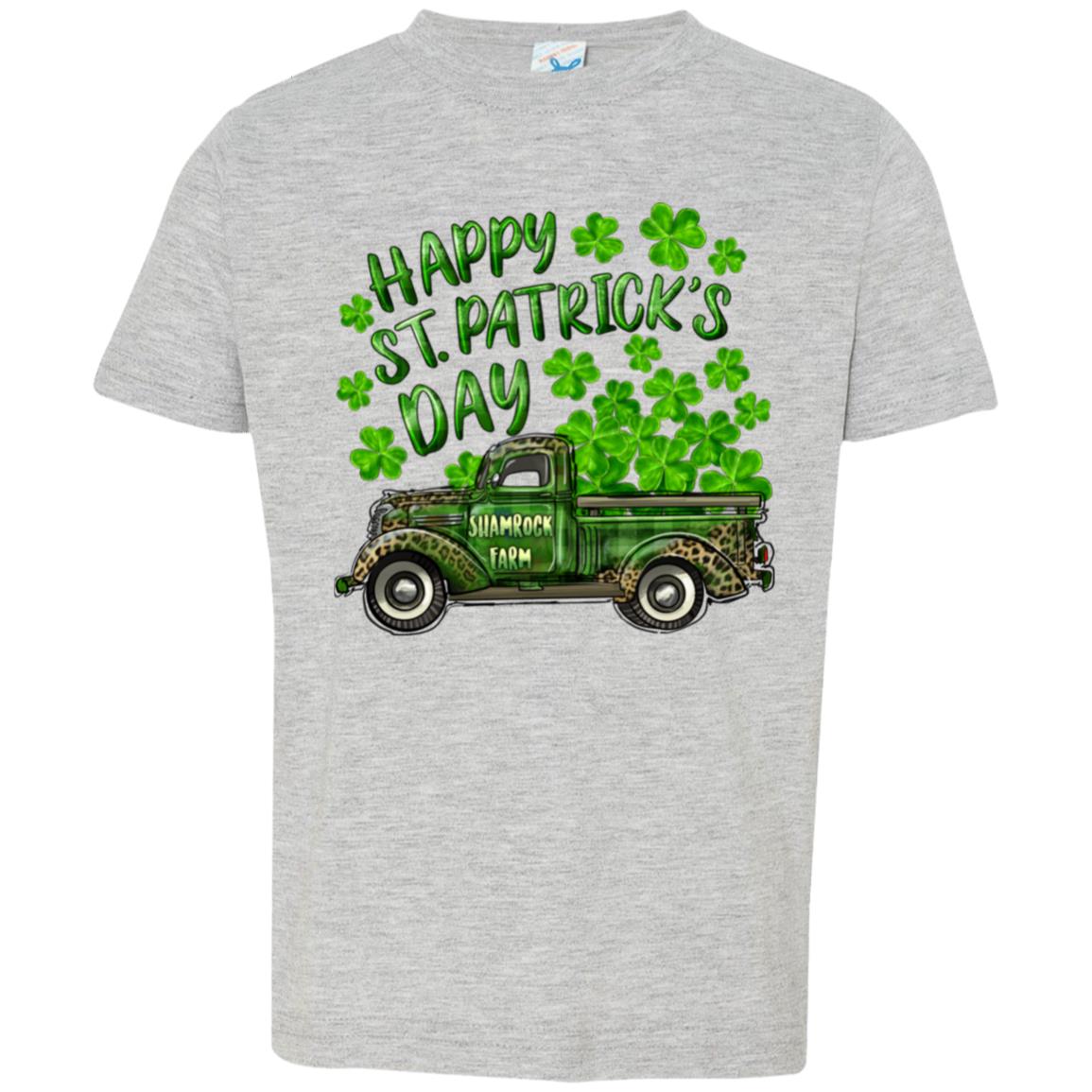 "Happy St. Patrick's Day"  Toddler T-Shirt