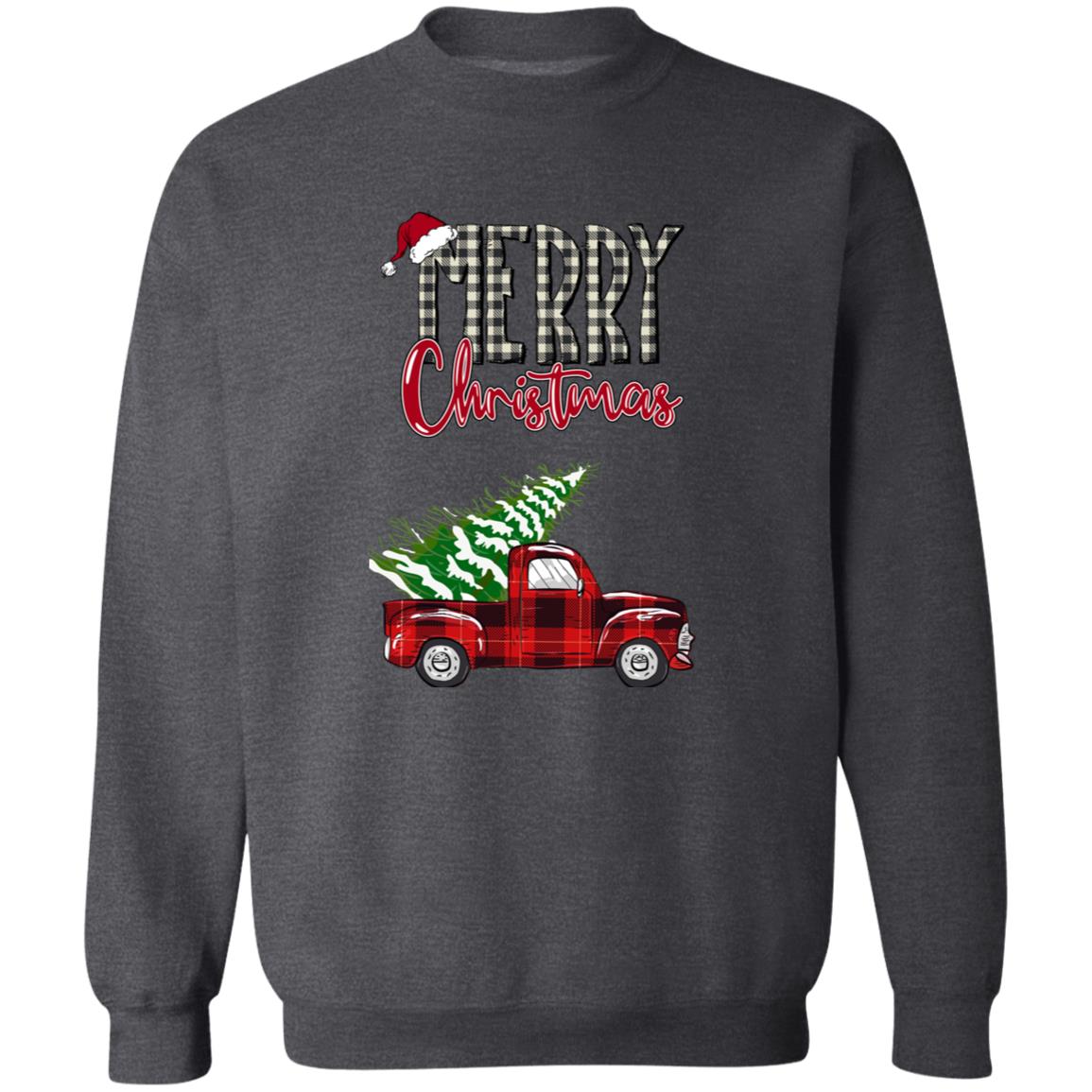 "Merry Christmas", Adult Unisex Pullover Sweatshirt