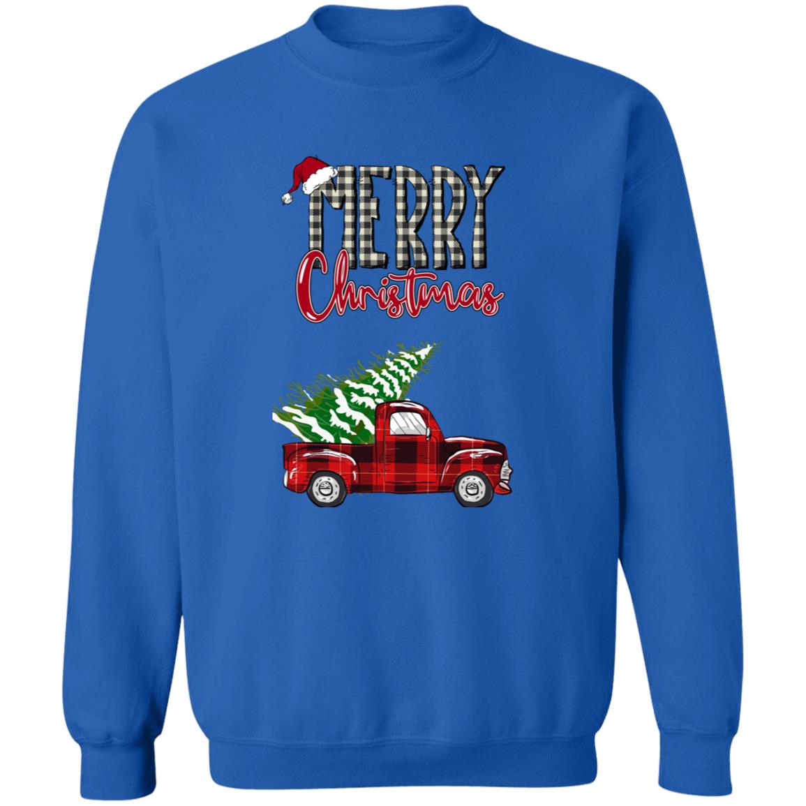 "Merry Christmas", Adult Unisex Pullover Sweatshirt