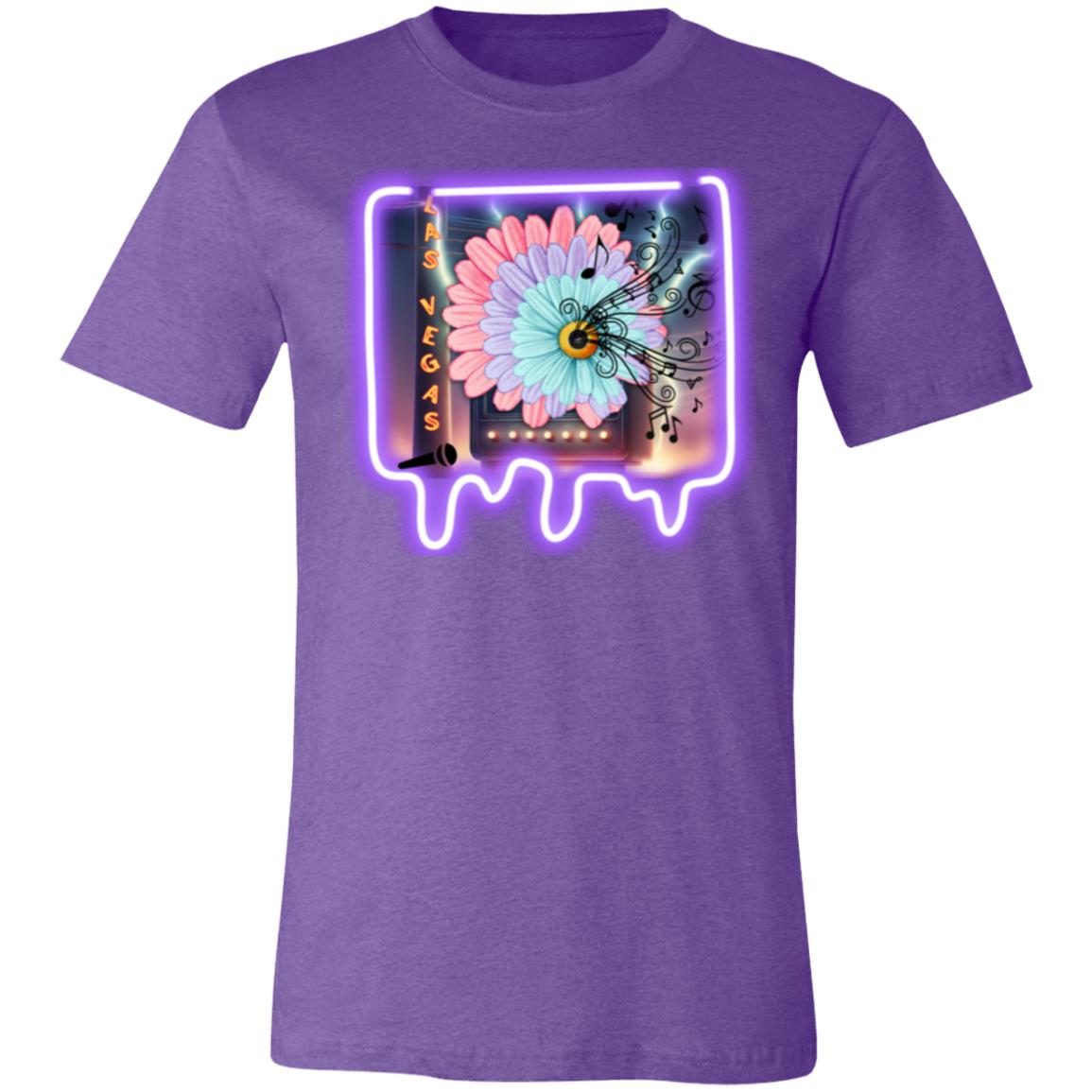 "Neon Las Vegas" Unisex Jersey Short-Sleeve T-Shirt