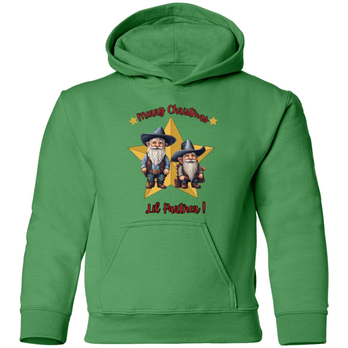 "Merry Christmas Lil Partner" Youth/Childrens Pullover Hoodie