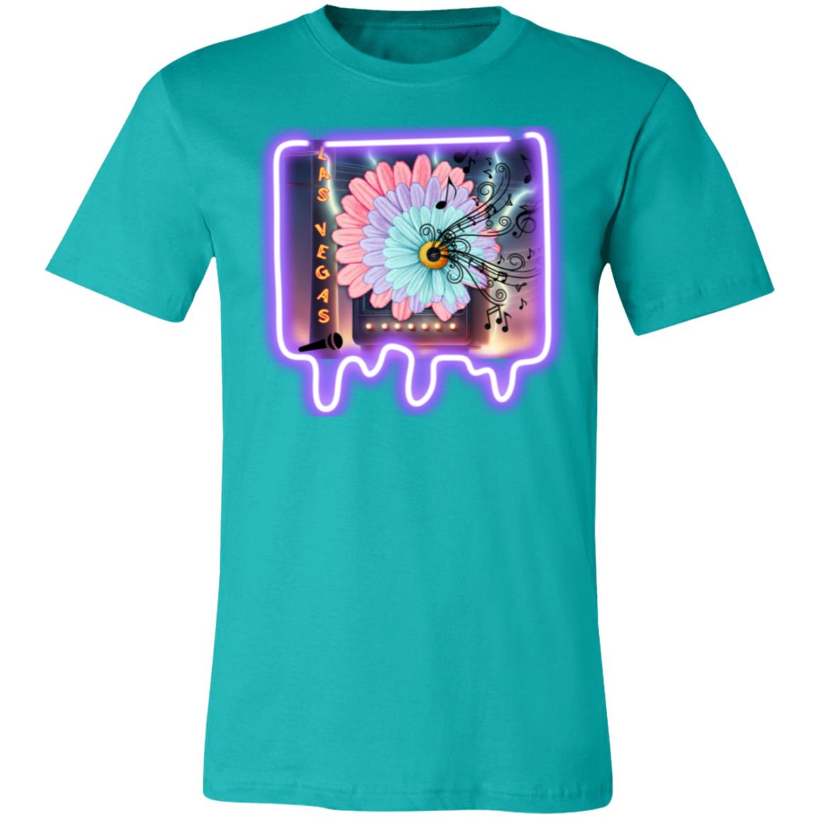 "Neon Las Vegas" Unisex Jersey Short-Sleeve T-Shirt