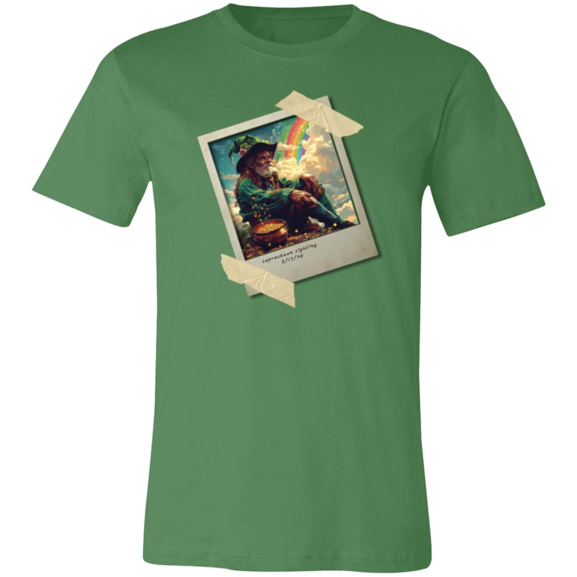 "Leprechaun's Gold"  Snapshot Graphic, Unisex Jersey Short-Sleeve T-Shirt. Great Tee To  Wear Anytime Of The Year-But-Especially St. Patrick's Day.