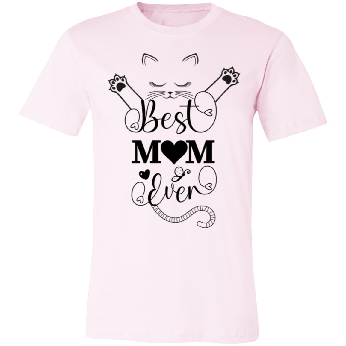 "Best Mom Ever"-Cat Mom T-shirt