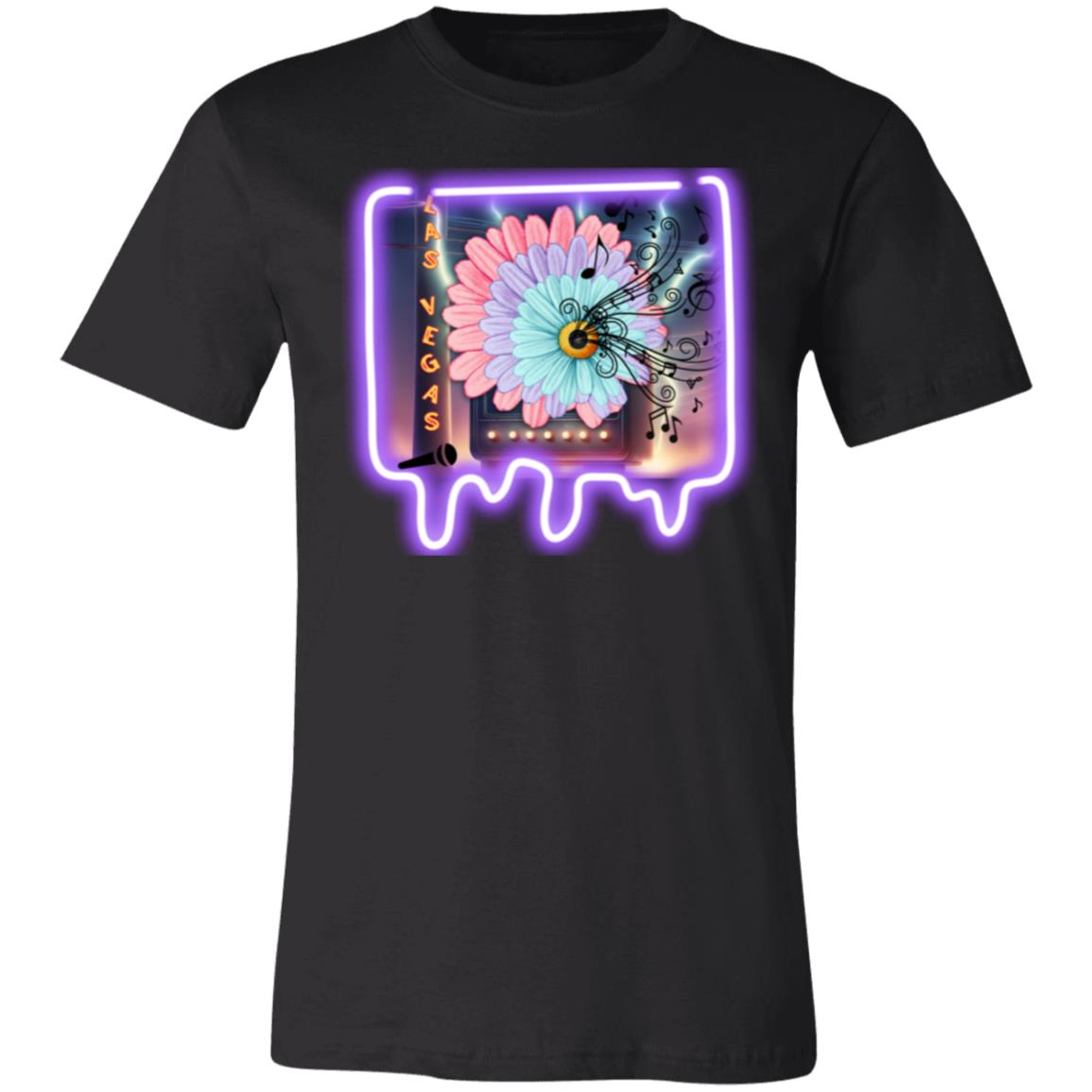 "Neon Las Vegas" Unisex Jersey Short-Sleeve T-Shirt