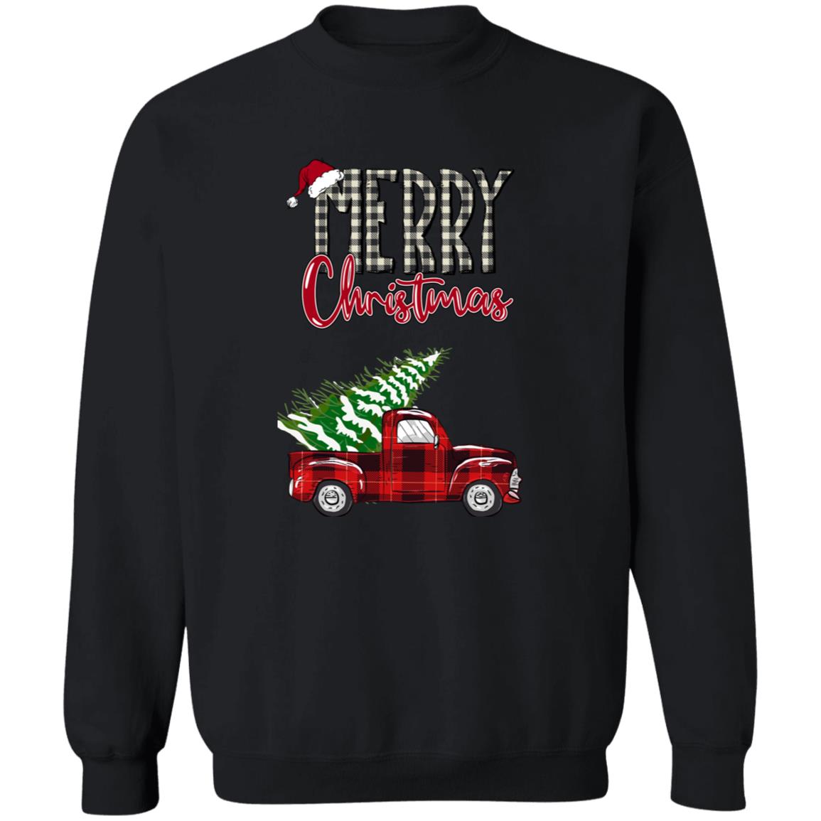 "Merry Christmas", Adult Unisex Pullover Sweatshirt